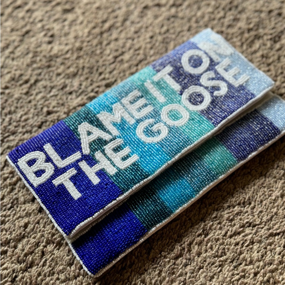 Beaded clutch and small wallet